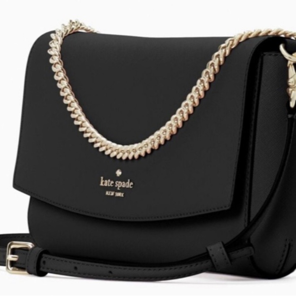 NWT Kate Spade ♠️ Greer Crossbody Black Saffiano Leather
